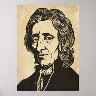 Impressão de John Locke