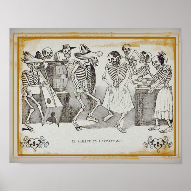 Impressão de José Posada-El jarabe en ultratumba 1 (Frente)