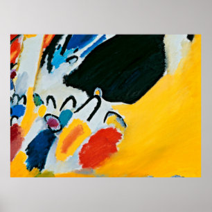 Impressão de Kandinski III Abstrato