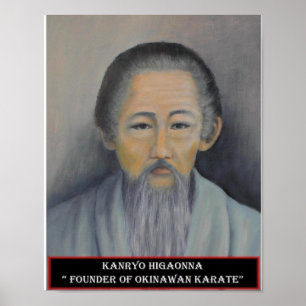 Impressão de Kanryo Higaonna