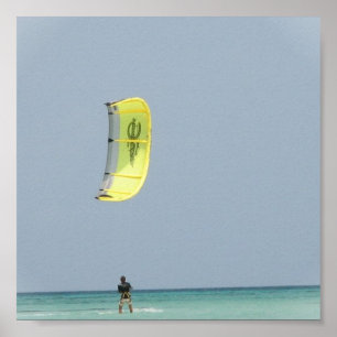 Impressão de Kitesurfing