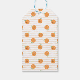 Impressão de Laranjas Cutas - Etiquetas de Present