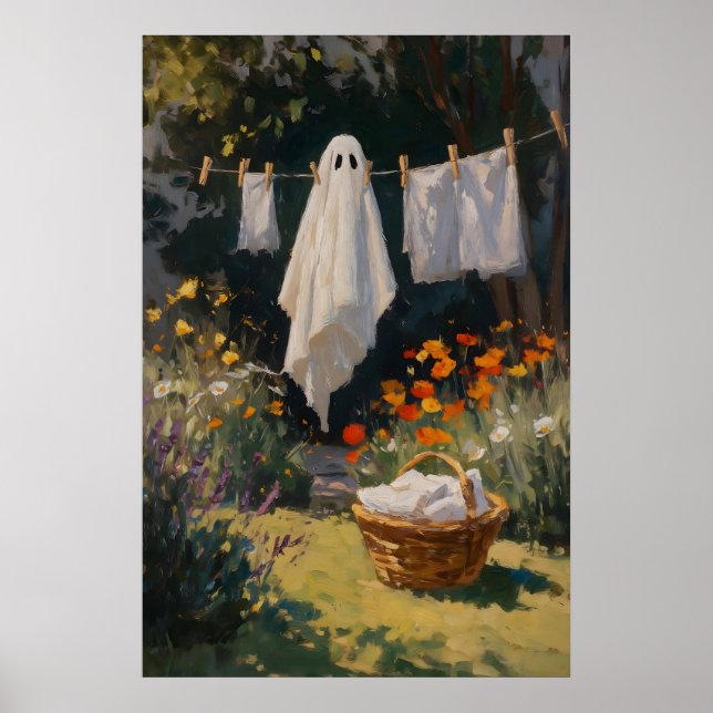 Impressão de Lavanderia Fantasma – Primavera Casa, (Frente)
