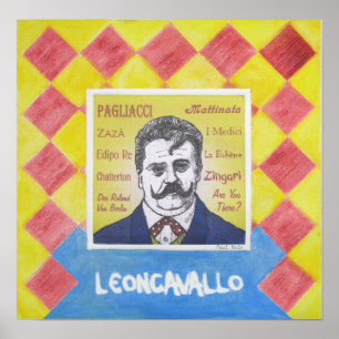 Impressão de Leoncavallo