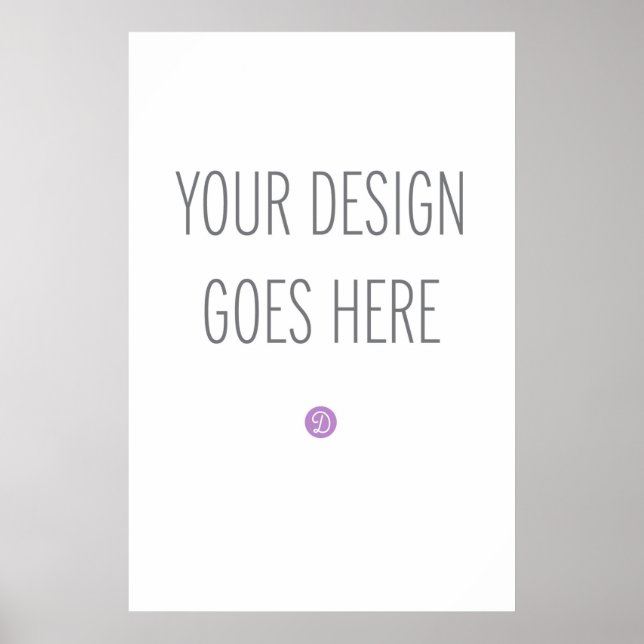 Impressão de Letreiro de Poster (24"x36"") (Frente)