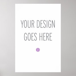 Impressão de Letreiro em Poster (24"x36"")