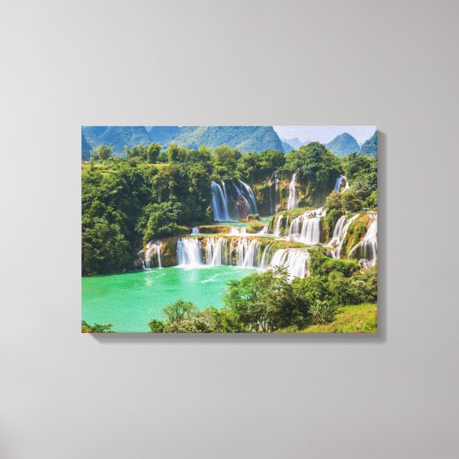 Impressão de lona das cascatas (Frente)