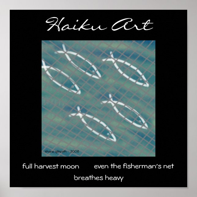 IMPRESSÃO DE LUA DE COLHEITA DE CHEIO (Frente)