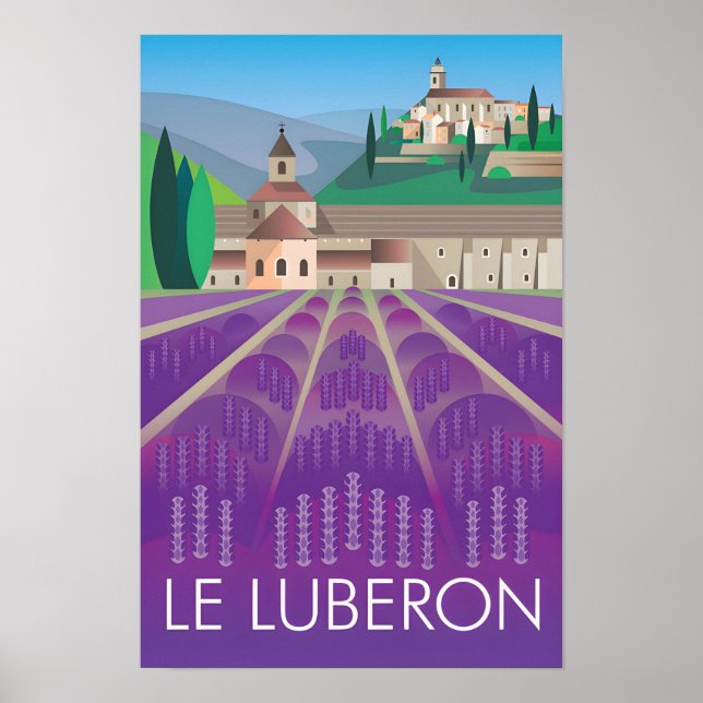 Impressão de Luberon (Frente)