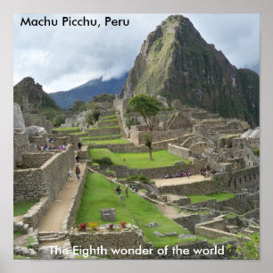 Impressão de Machu Picchu