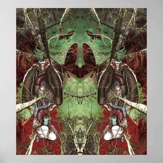 Impressão de madeira (Frente)