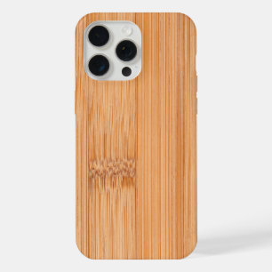 Impressão de madeira de bambu marrom claro elegant