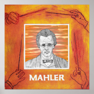 impressão de Mahler