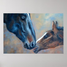 Impressão de Mare e Foal de Belas Artes