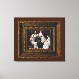 Impressão de Mártires Reais Russos Romanov