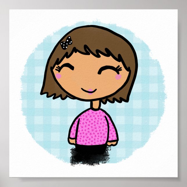 Impressão de Menina (Frente)