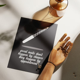 Impressão de Motivação para Cuidados com as Unhas