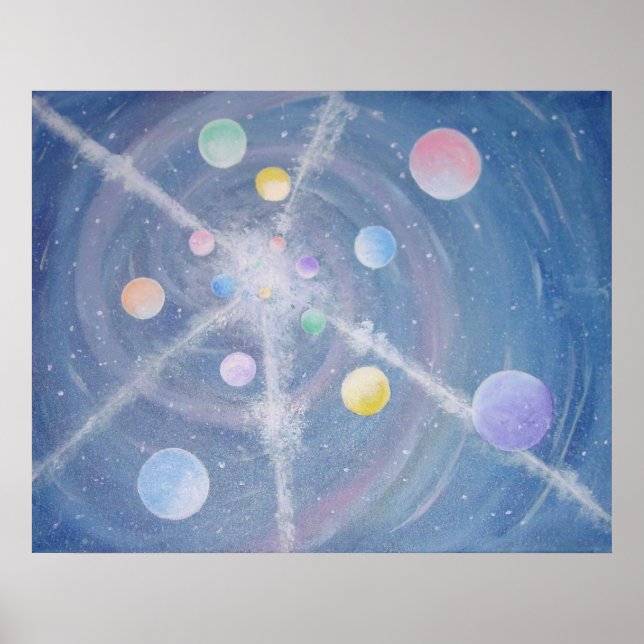 Impressão de muitas luas (Frente)