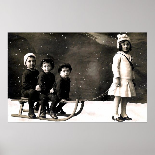 impressão de Natal de 1920 (Frente)