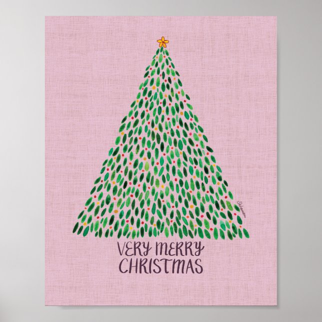 Impressão de Natal Muito Feliz (Frente)