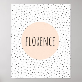 Impressão de Nome Personalizado - Berçário - Arte 