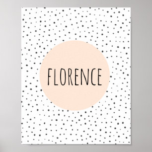 Impressão de Nome Personalizado - Berçário - Arte 
