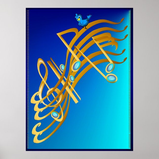 Impressão de Notas do ouro (Frente)