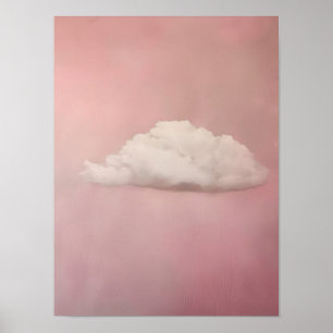 Impressão de Nuvem Pintura de Nuvem Mal-humorada A