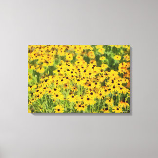 Impressão de olhos pretos da arte das canvas de
