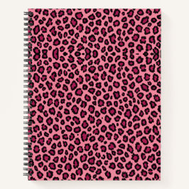 Impressão de Padrões de Pele Leopardo Cor Rosa