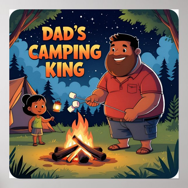 Impressão de pai para Poster de campanha da Advent (Frente)