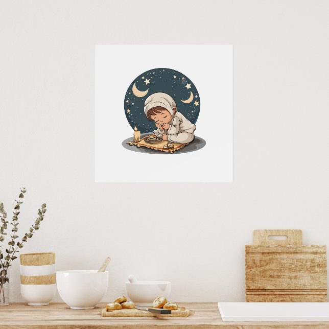 Impressão de Parede do Ramadão (Cozinha)