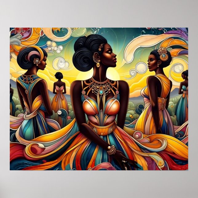 Impressão de Parede Rainhas Entre Nós (Frente)