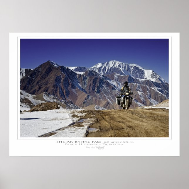 Impressão de Passagem Ak-Baital (Frente)