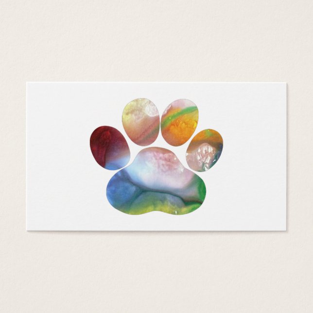 Impressão de Pata de Cães (Frente)