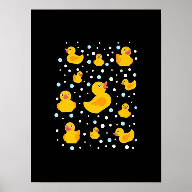Impressão de Pato de Borracha (Frente)