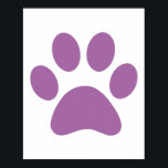 Impressão de Paw<br><div class="desc">Design de impressão de plataforma divertida para amantes de os animais!</div>