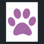 Impressão de Paw<br><div class="desc">Design de impressão de plataforma divertida para amantes de os animais!</div>