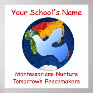 Impressão de Peacemakers de Enfermeira Montessoria