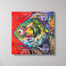 Impressão de Peixes Tropicais