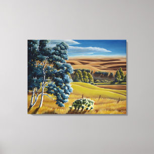Impressão de pintura de Canvas de pintura na pais
