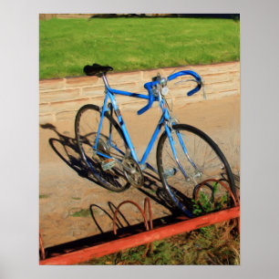 Impressão de pintura em bicicleta