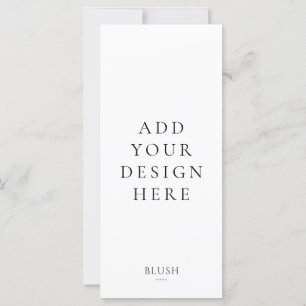 Impressão de placa de menu 4"x9"