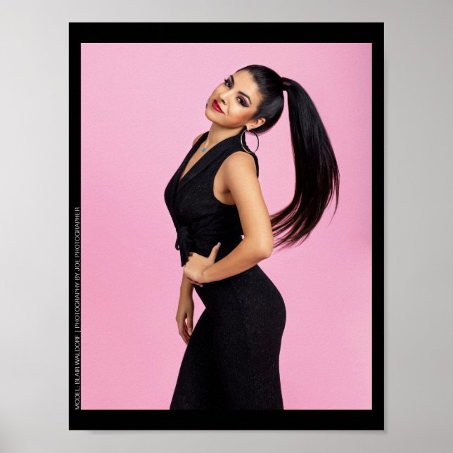 Impressão de portfólio de borda de Hollywood (ou d (Frente)