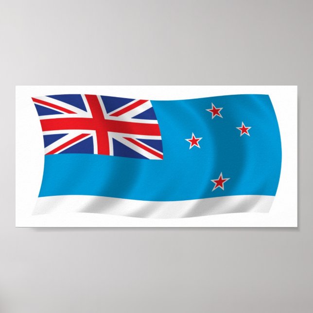 Impressão de Poster da Bandeira da Dependência de  (Frente)