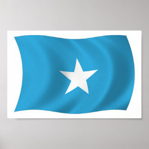 Impressão de Poster da Bandeira da Somália