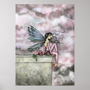Impressão de Poster da Deliciosa Fada Rosa por Mol