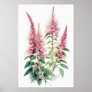Impressão de Poster de Arte Cinzenta Astilável Ros