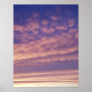 Impressão de Poster de Céu Rosa