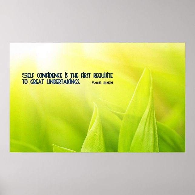Impressão de Poster de Cotação Motivacional de Aut (Frente)